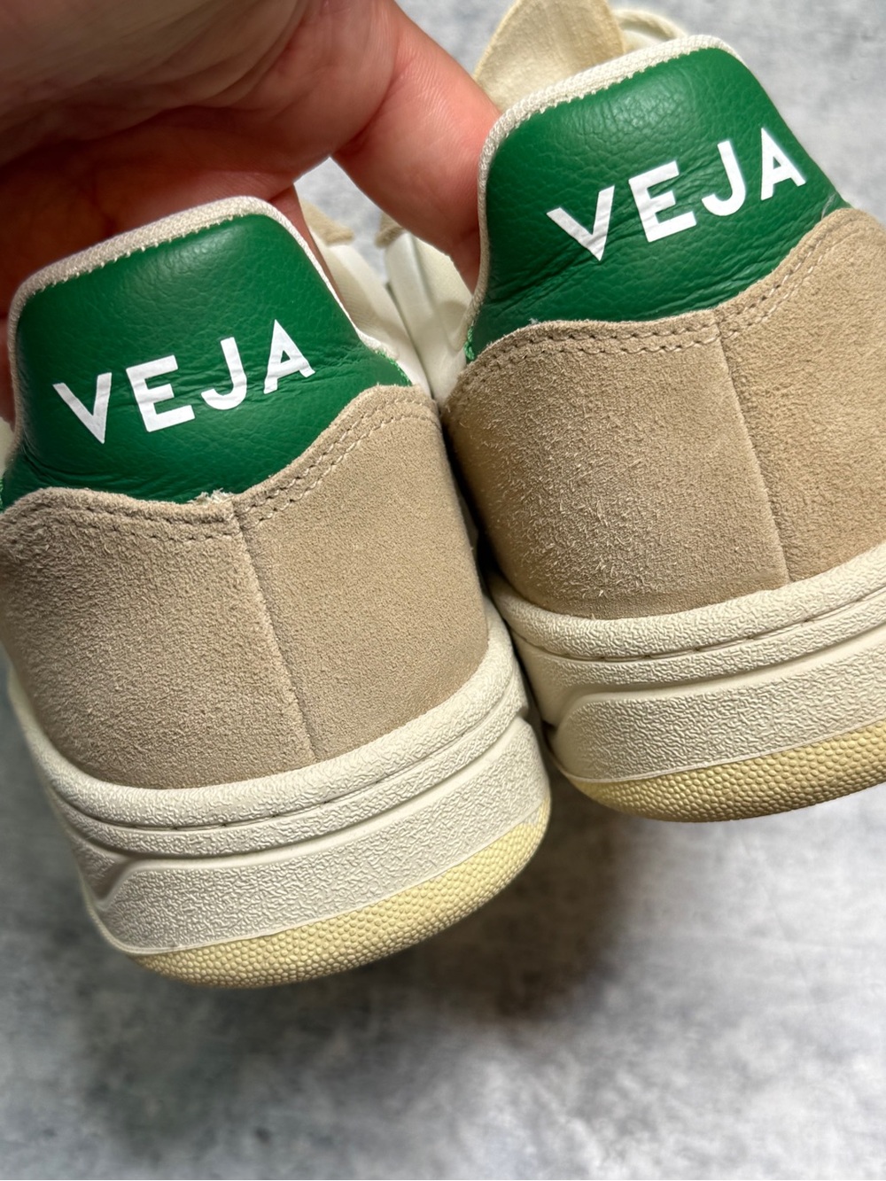 Veja V-10 sneakers Extra White Sahara Emeraude 39 - Picture 6 of 9